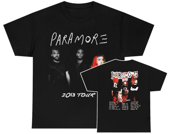 Paramore 2013 Tour Shirt