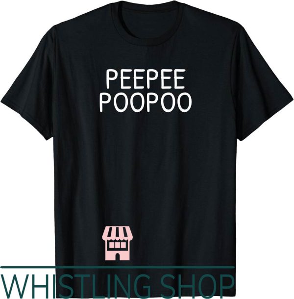 Pee Pee Poo Poo T-Shirt Funny Retro