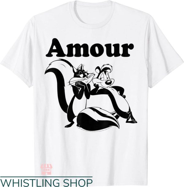 Pepe Le Pew T-shirt Pepe Le Pew Amour T-shirt