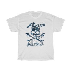Poison 1990 1991 Flesh amp Blood Tour Shirt 4