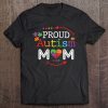 Proud Autism Mom Mama Mother Puzzle Piece Heart Pullover
