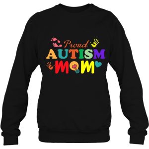 Proud Autism Mom Support Autistic Autism Awareness Design 4