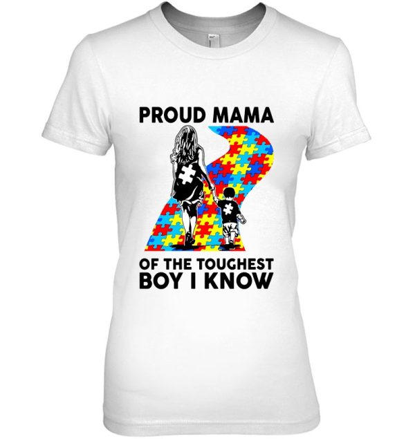 Proud Mama Of The Toughest Boy I Know Autism Mom