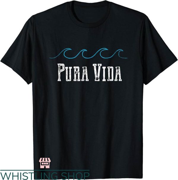 Pura Vida T-shirt Costa Rica Pura Vida Peace Loving Life