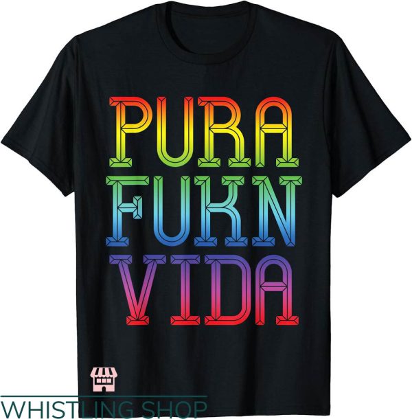 Pura Vida T-shirt Pura Fukn Vida Window T-shirt
