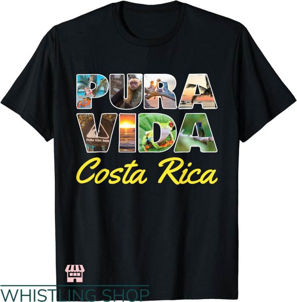 Pura Vida T-shirt Pura Vida Beach Vibes Vacation T-shirt