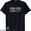 Pura Vida T-shirt Pura Vida Costa Rica Flag T-shirt