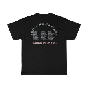 Queensryche 1991 Building Empires World Tour Shirt 3