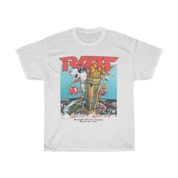 Ratt 03201987 Dancing Undercover World Tour Madison Square Garden Shirt