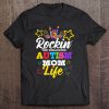 Rockin’ The Exhausted Autism Mom Life Autistic Puzzle Piece Premium