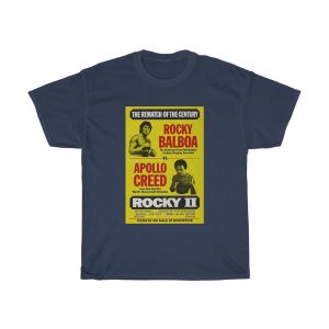 Rocky Part II Movie Poster Variant T Shirt 1
