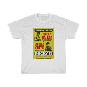 Rocky Part II Movie Poster Variant T-Shirt