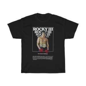 Rocky Part III Movie Poster Variant T Shirt 1