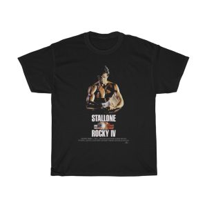 Rocky Part IV Movie Poster Variant T Shirt 1
