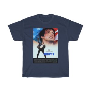 Rocky Part V Movie Poster T Shirt 3