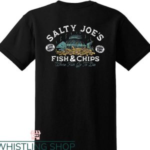 Salty Crew T-shirt Fish and Chips