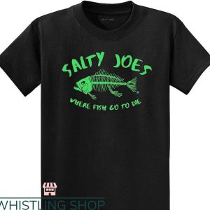 Salty Crew T-shirt Where Fish Go to Die