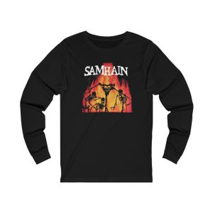 Samhain November Coming Fire Long Sleeved Shirt 2