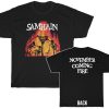 Samhain November Coming Fire T-Shirt