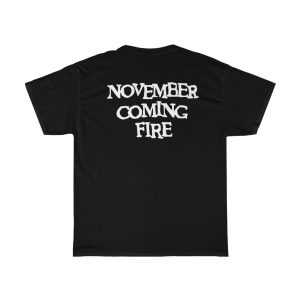 Samhain November Coming Fire T Shirt 3