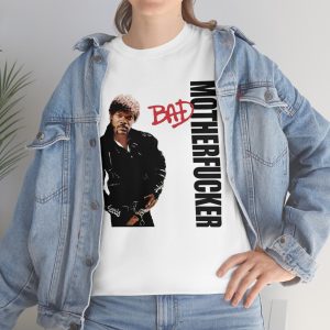 Samuel L Jackson Bad Motherfucker Michael Jackson Parody Shirt 6