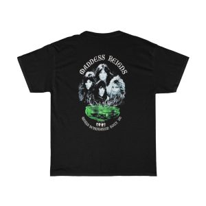 Savatage 1987 Madness Reigns On World Devastation Tour Shirt 3
