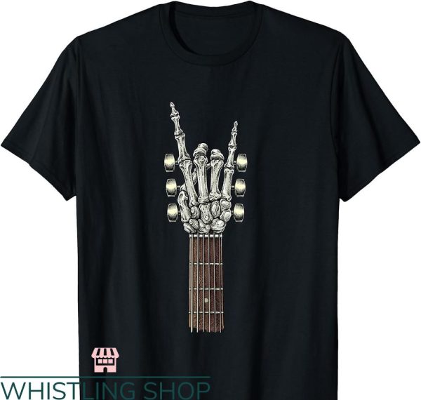 Skinny Puppy T-shirt Rock On Guitar Neck