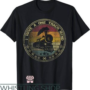 Soul Train T-Shirt I Have A One Track Mind Train Retro Engine