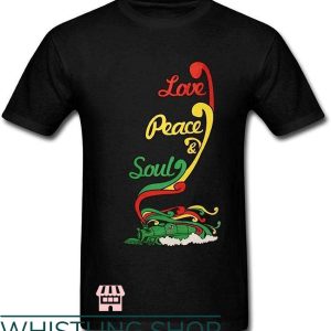 Soul Train T-Shirt Love Peace Soul