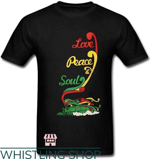 Soul Train T-Shirt Love Peace Soul