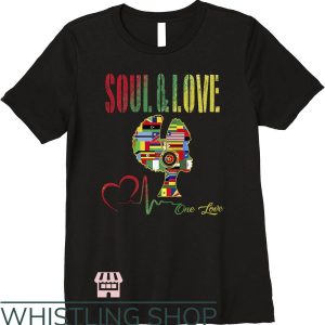Soul Train T-Shirt Love Train Funky Party Afro
