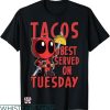 Taco Tuesday Shirt T-shirt Taco Best Served On Tuesday Shirt