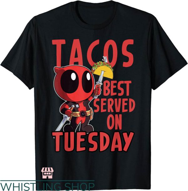 Taco Tuesday Shirt T-shirt Taco Best Served On Tuesday Shirt