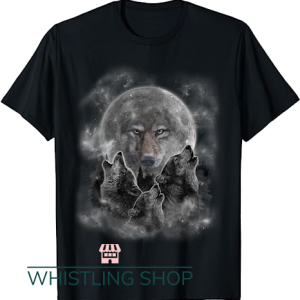 Three Wolf Moon T Shirt Full Moon