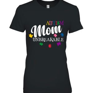 Unbreakable Autism Mom Puzzle Pieces Pullover