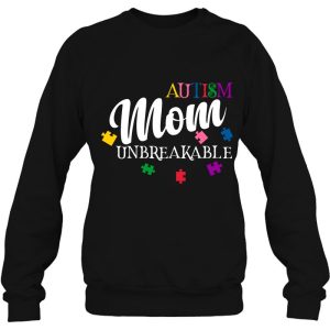 Unbreakable Autism Mom Puzzle Pieces Pullover 4