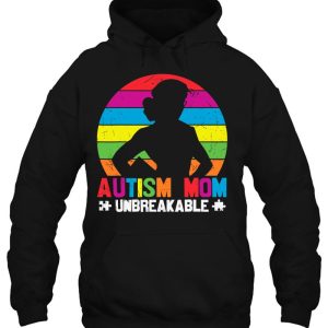 Unbreakable Strong Mother Autistic Kids Autism Awareness Mom 3