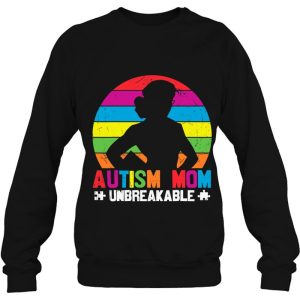 Unbreakable Strong Mother Autistic Kids Autism Awareness Mom 4