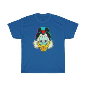 Uncle Scrooge McDuck Marijuana Leaf Eyes Stoner Shirt 10