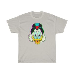 Uncle Scrooge McDuck Marijuana Leaf Eyes Stoner Shirt 5