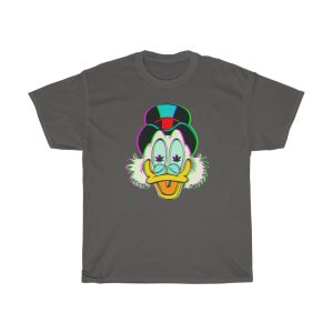 Uncle Scrooge McDuck Marijuana Leaf Eyes Stoner Shirt 7