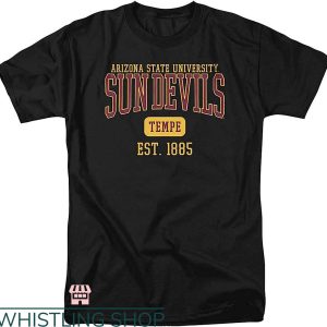 University Of Arizona T-shirt Arizona State University Sun Devils