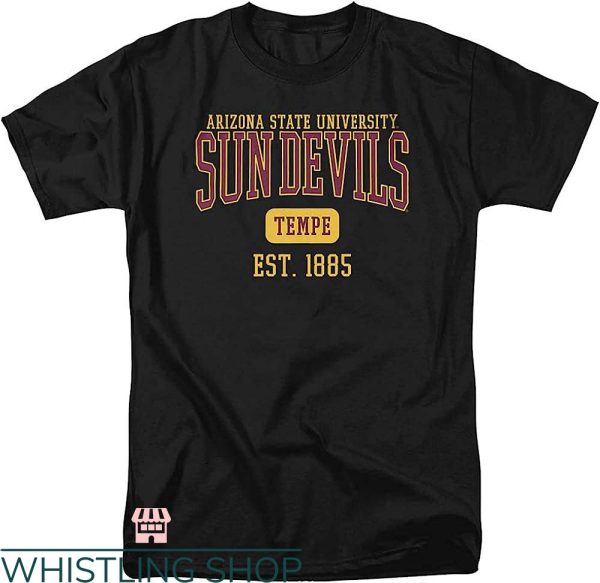 University Of Arizona T-shirt Arizona State University Sun Devils