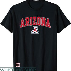 University Of Arizona T-shirt Arizona Wildcats Arch Over