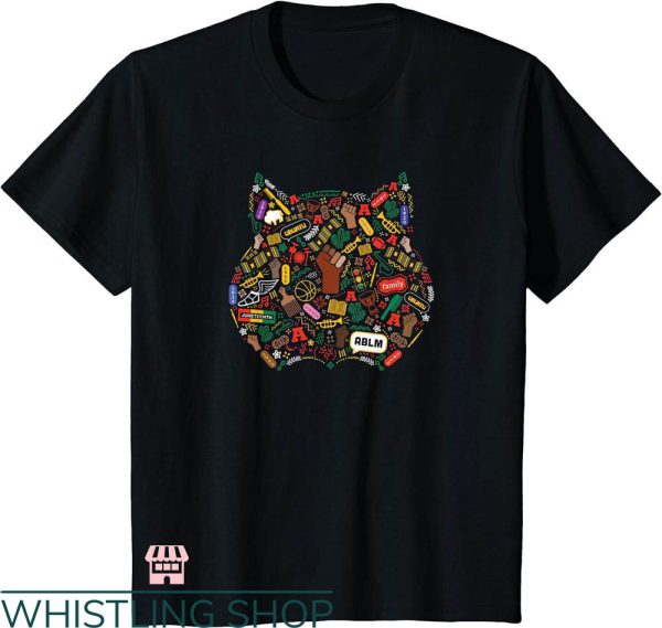University Of Arizona T-shirt Arizona Wildcats Black History