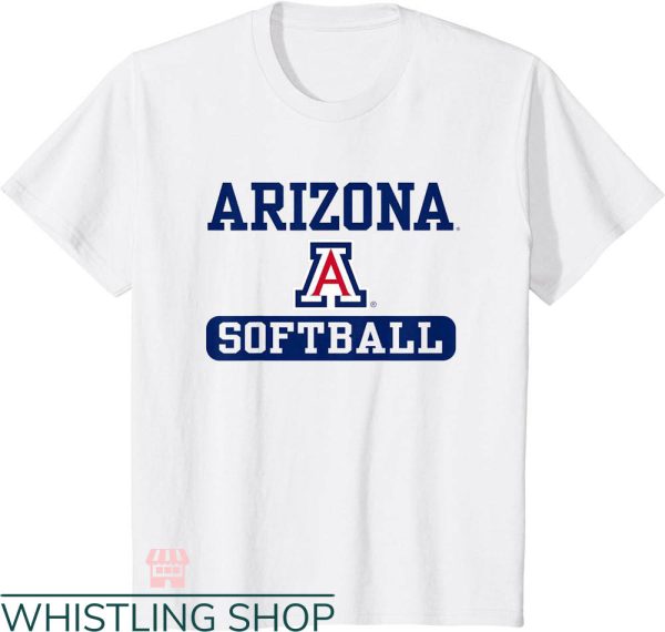 University Of Arizona T-shirt Arizona Wildcats Softball