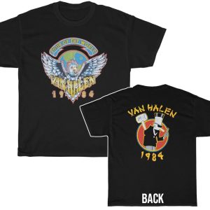 Van Halen 1984 Tour of the World Shirt 1