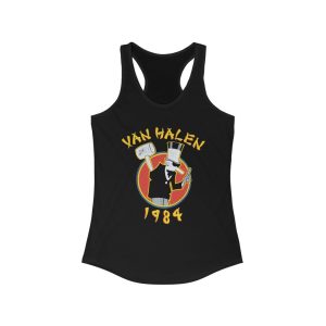 Van Halen 1984 Tour of the World Women’s Ideal Racerback Tank