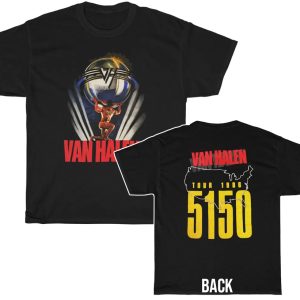 Van Halen 1986 5150 Tour Shirt 1