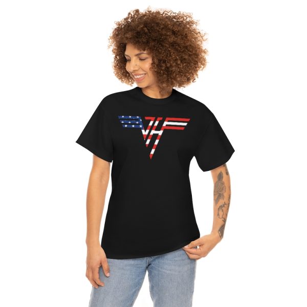 Van Halen American Flag Logo Shirt